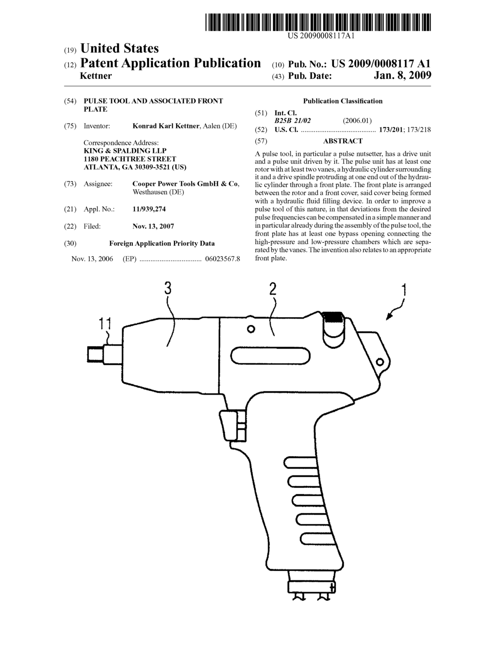 Pulse Tool and Associated Front Plate - diagram, schematic, and image 01