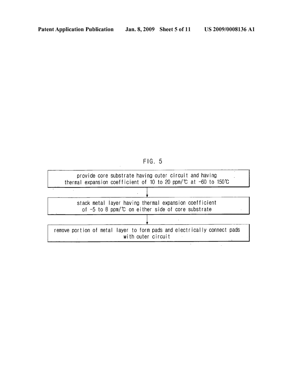 Multilayered printed circuit board and fabricating method thereof - diagram, schematic, and image 06