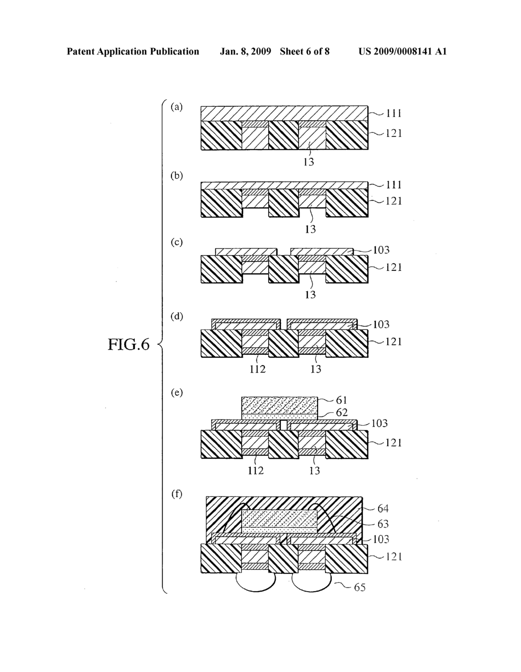 Connection board, and multi-layer wiring board, substrate for semiconductor package and semiconductor package using connection board, and manufacturing method thereof - diagram, schematic, and image 07