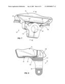 MOTORCYCLE FRAME WITH FUEL-STORAGE AND BREAK-AWAY ENGINE MOUNTS diagram and image