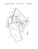 RESILIENT MOUNTING ARRANGEMENT FOR A MOTORCYCLE RADIATOR diagram and image