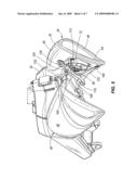 RESILIENT MOUNTING ARRANGEMENT FOR A MOTORCYCLE RADIATOR diagram and image