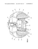 RESILIENT MOUNTING ARRANGEMENT FOR A MOTORCYCLE RADIATOR diagram and image