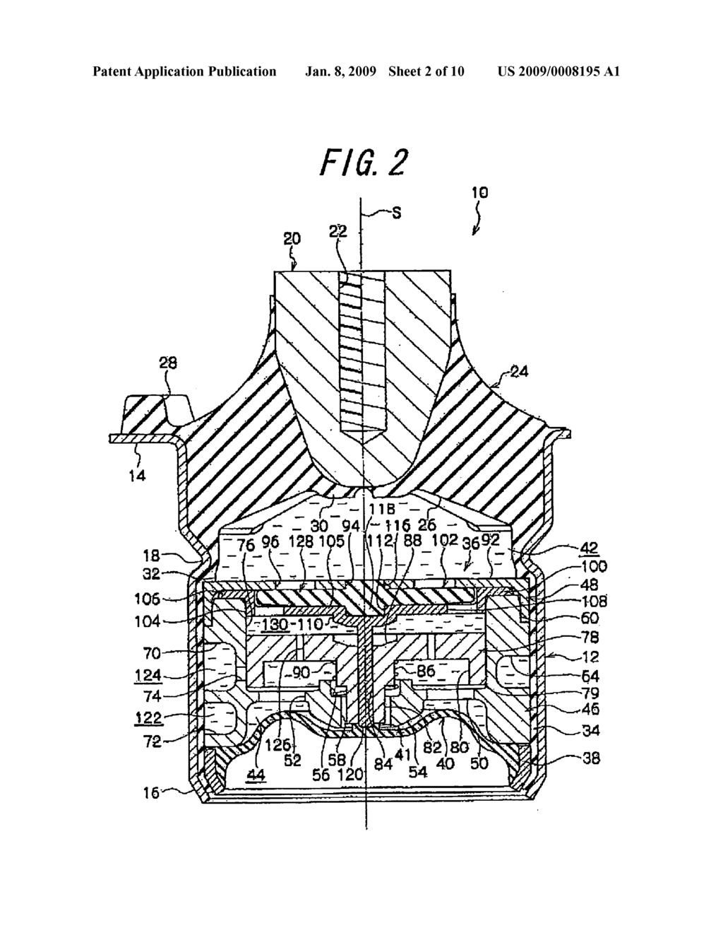 Vibration isolator - diagram, schematic, and image 03