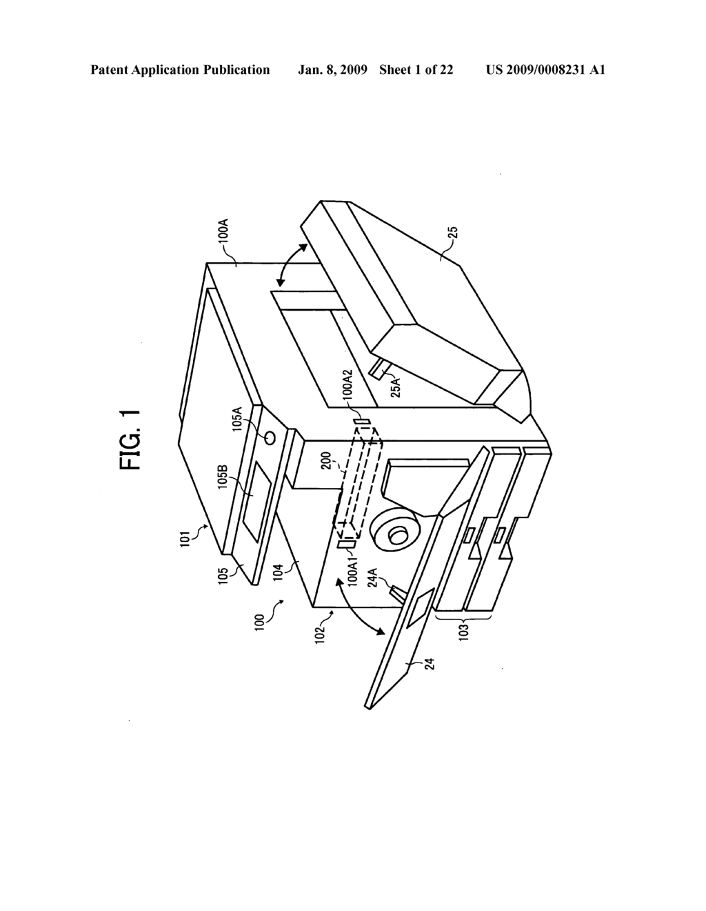 Switch actuation device, interlock mechanism, and image forming apparatus - diagram, schematic, and image 02