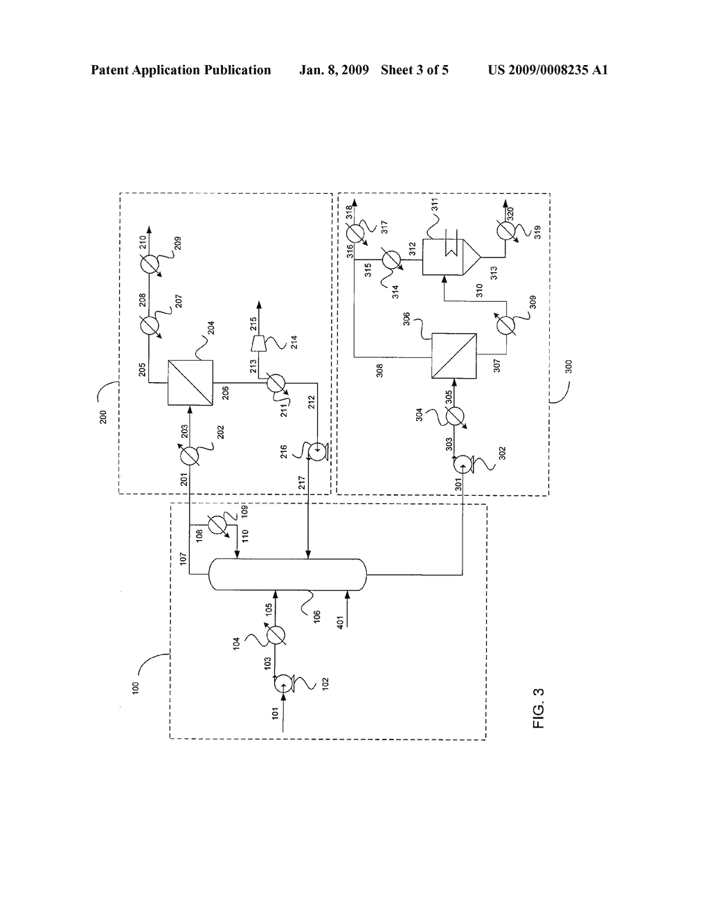 MEMBRANE-BASED HYBRID PROCESS FOR SEPARATION OF MIXTURES OF ORGANICS, SOLIDS, AND WATER - diagram, schematic, and image 04