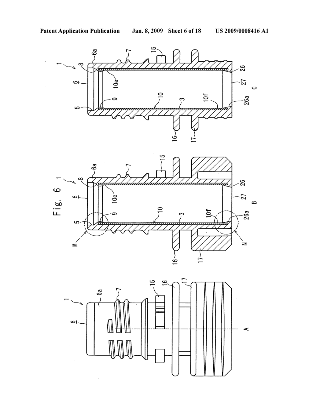 Composite Spout and Injection-Forming Apparatus for Forming the Composite Spout - diagram, schematic, and image 07