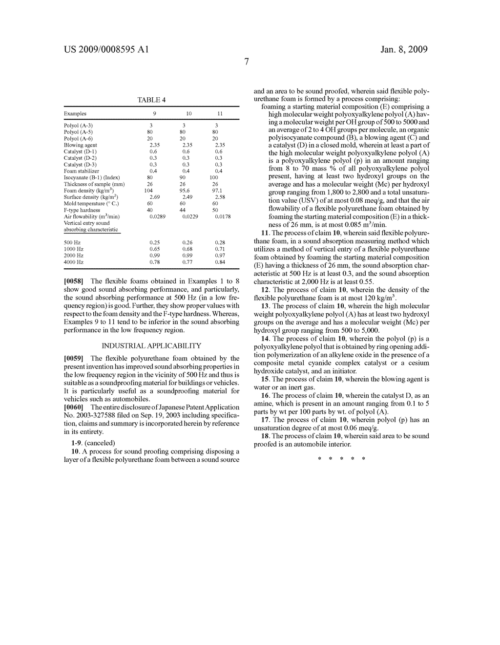 FLEXIBLE POLYURETHANE FOAM AND PROCESS FOR ITS PRODUCTION - diagram, schematic, and image 08