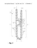 ROLLER CHAIN AND SPROCKET SYSTEM diagram and image