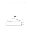 NONVOLATILE MEMORY DEVICE USING CONDUCTIVE ORGANIC POLYMER HAVING NANOCRYSTALS EMBEDDED THEREIN AND METHOD OF MANUFACTURING THE NONVLATILE MEMORY DEVICE diagram and image