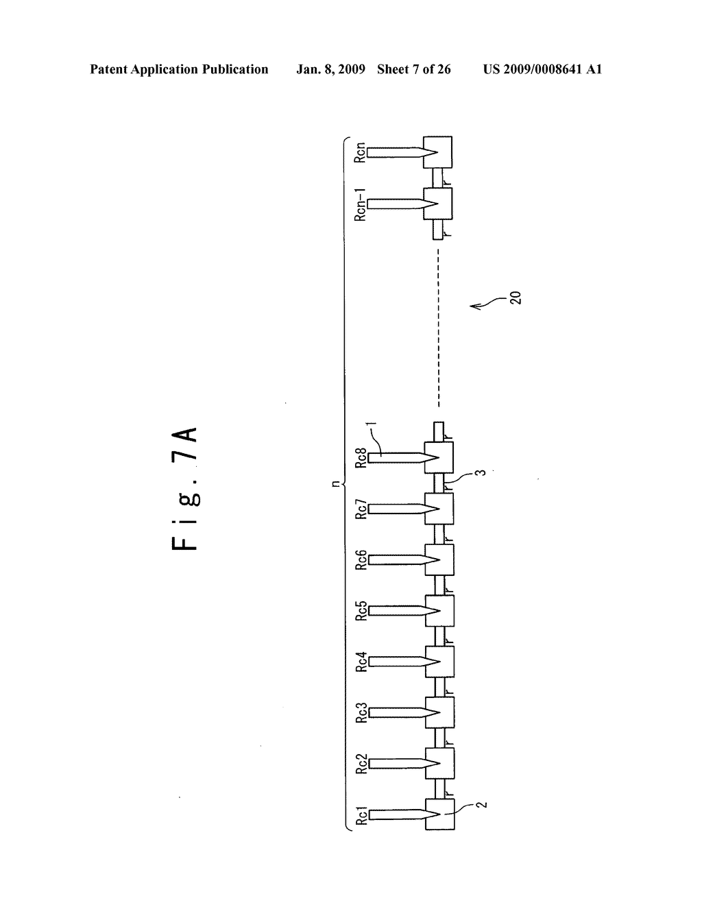 Probe resistance measurement method and semiconductor device with pads for probe resistance measurement - diagram, schematic, and image 08