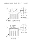 LED packaging structure with aluminum board and an LED lamp with said LED packaging structure diagram and image