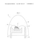 LIGHT-EMITTING DEVICE, MANUFACTURING METHOD THEREOF, AND LAMP diagram and image