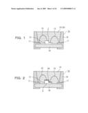 Semiconductor Light Emitting Device Member, Method for Manufacturing Such Semiconductor Light Emitting Device Member and Semiconductor Light Emitting Device Using Such Semiconductor Light Emitting Device Member diagram and image