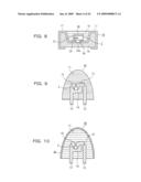 Semiconductor Light Emitting Device Member, Method for Manufacturing Such Semiconductor Light Emitting Device Member and Semiconductor Light Emitting Device Using Such Semiconductor Light Emitting Device Member diagram and image