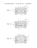 Semiconductor Light Emitting Device Member, Method for Manufacturing Such Semiconductor Light Emitting Device Member and Semiconductor Light Emitting Device Using Such Semiconductor Light Emitting Device Member diagram and image