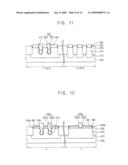 Semiconductor Devices Including Elevated Source and Drain Regions and Methods of Fabricating the Same diagram and image