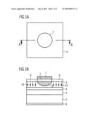 Method for Producing an Area having Reduced Electrical Conductivity Within a Semiconductor Layer and Optoelectronic Semiconductor Element diagram and image