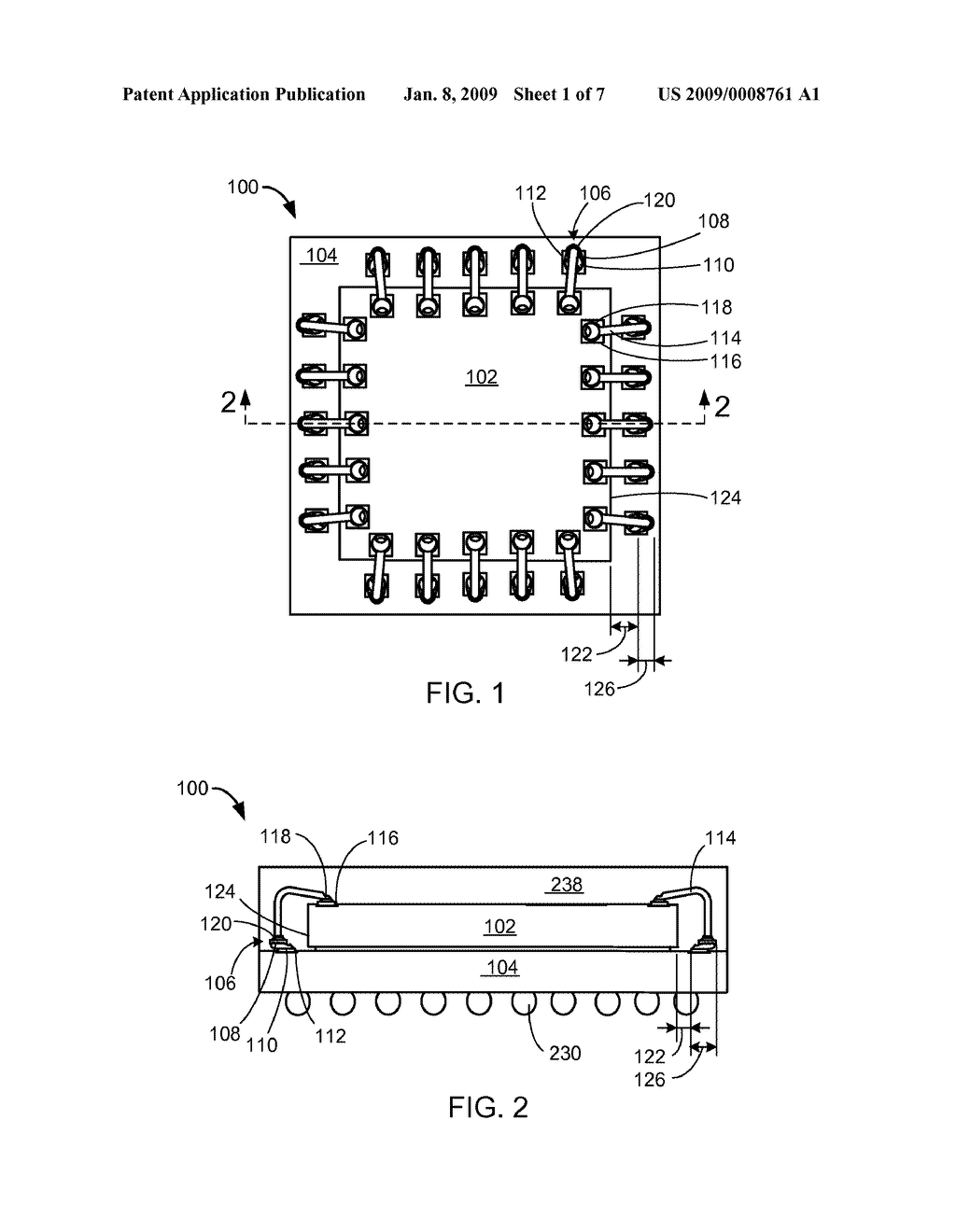 INTEGRATED CIRCUIT PACKAGE SYSTEM WITH FLEX BUMP - diagram, schematic, and image 02