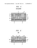 Circuit Structure with Low Dielectric Constant Regions diagram and image