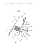 Bill discriminating and counting apparatus diagram and image