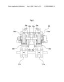 Bill discriminating and counting apparatus diagram and image