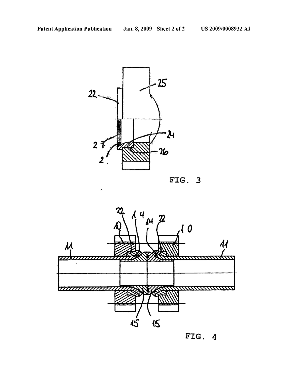 FLANGE CONNECTION FOR PIPE - diagram, schematic, and image 03