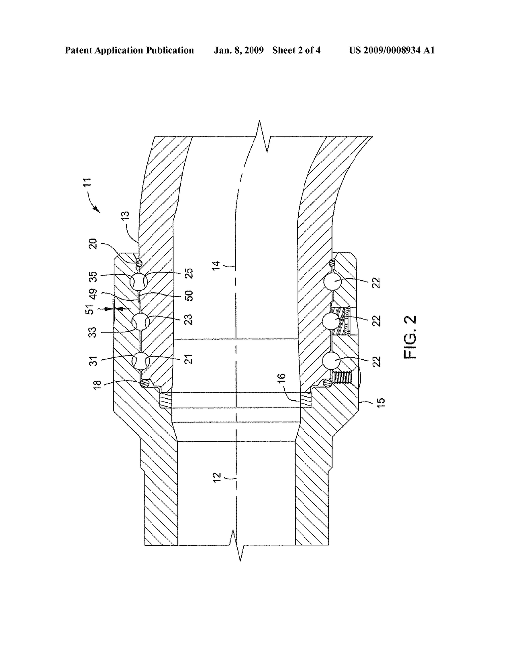 SWIVEL JOINT WITH UNIFORM BALL BEARING REQUIREMENTS - diagram, schematic, and image 03