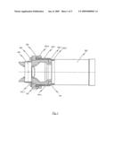 Energy absorbing element for multiple unit vehicles diagram and image