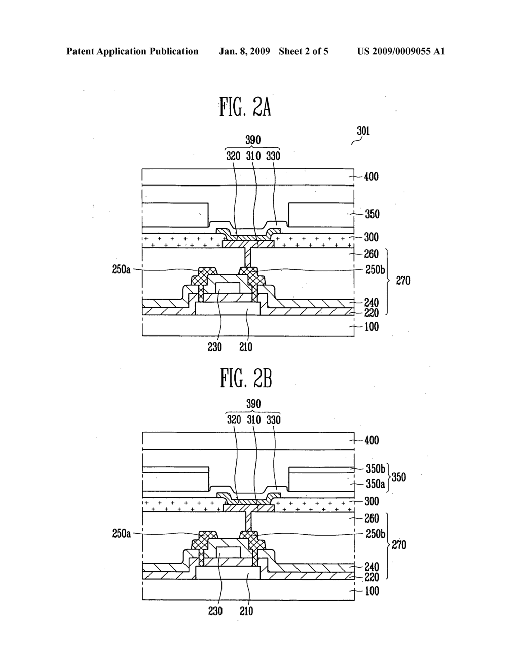 Organic light emitting display device and manufacturing method of the same - diagram, schematic, and image 03