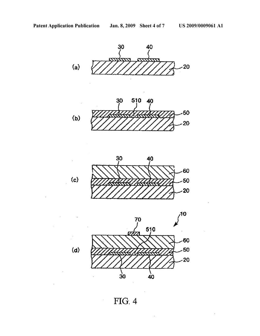 Composition for Conductive Materials Comprising Crosslinkable Arylamine Compounds and Use Thereof in Electronic Devices and Electronic Equipment - diagram, schematic, and image 05