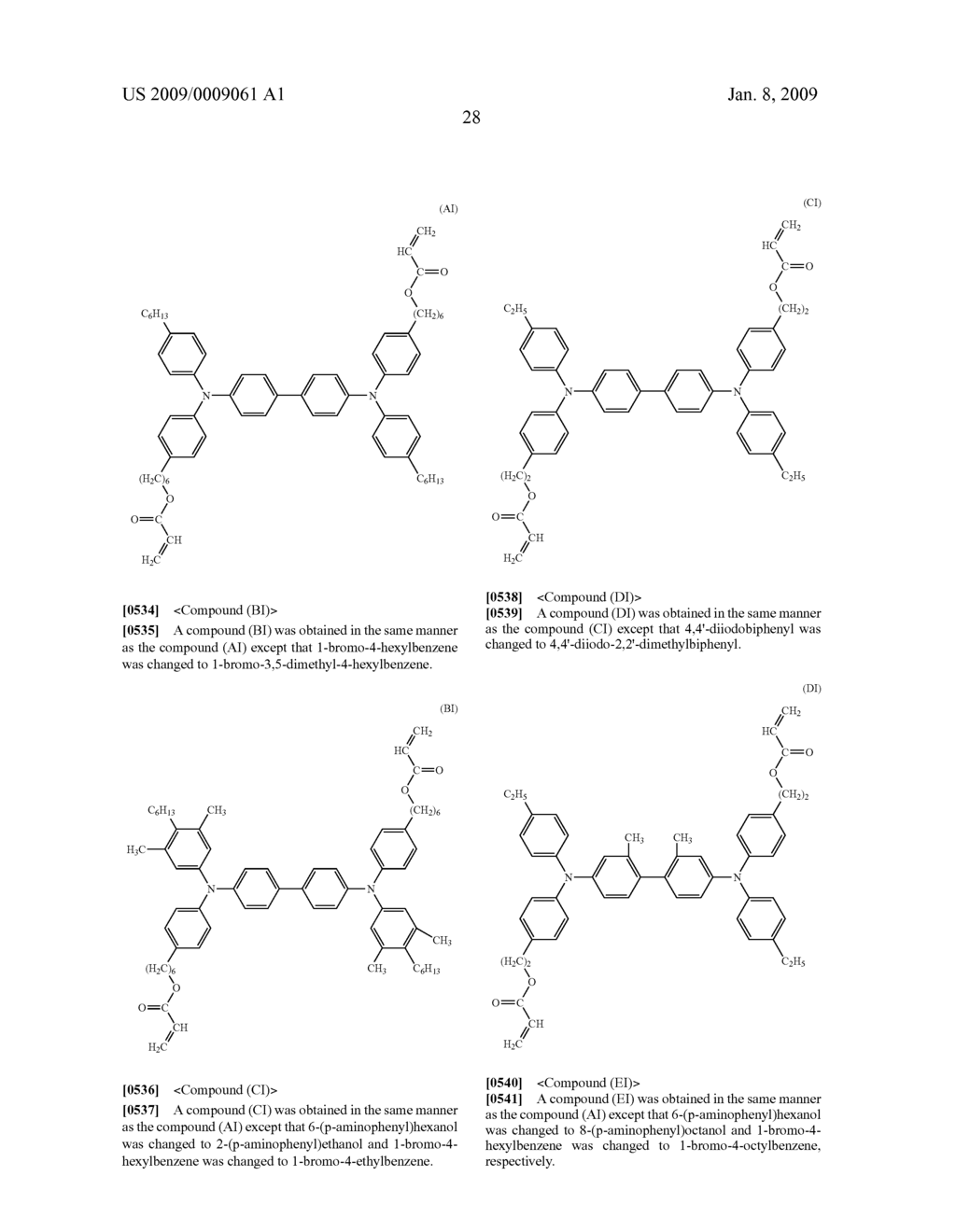 Composition for Conductive Materials Comprising Crosslinkable Arylamine Compounds and Use Thereof in Electronic Devices and Electronic Equipment - diagram, schematic, and image 36