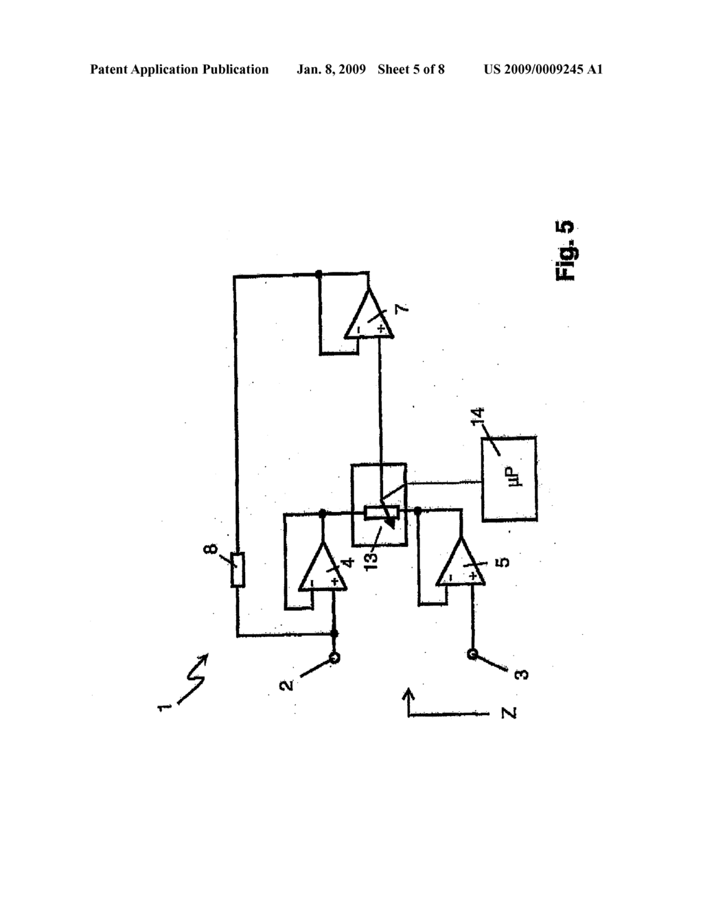 Circuit for Adjusting an Impedance - diagram, schematic, and image 06