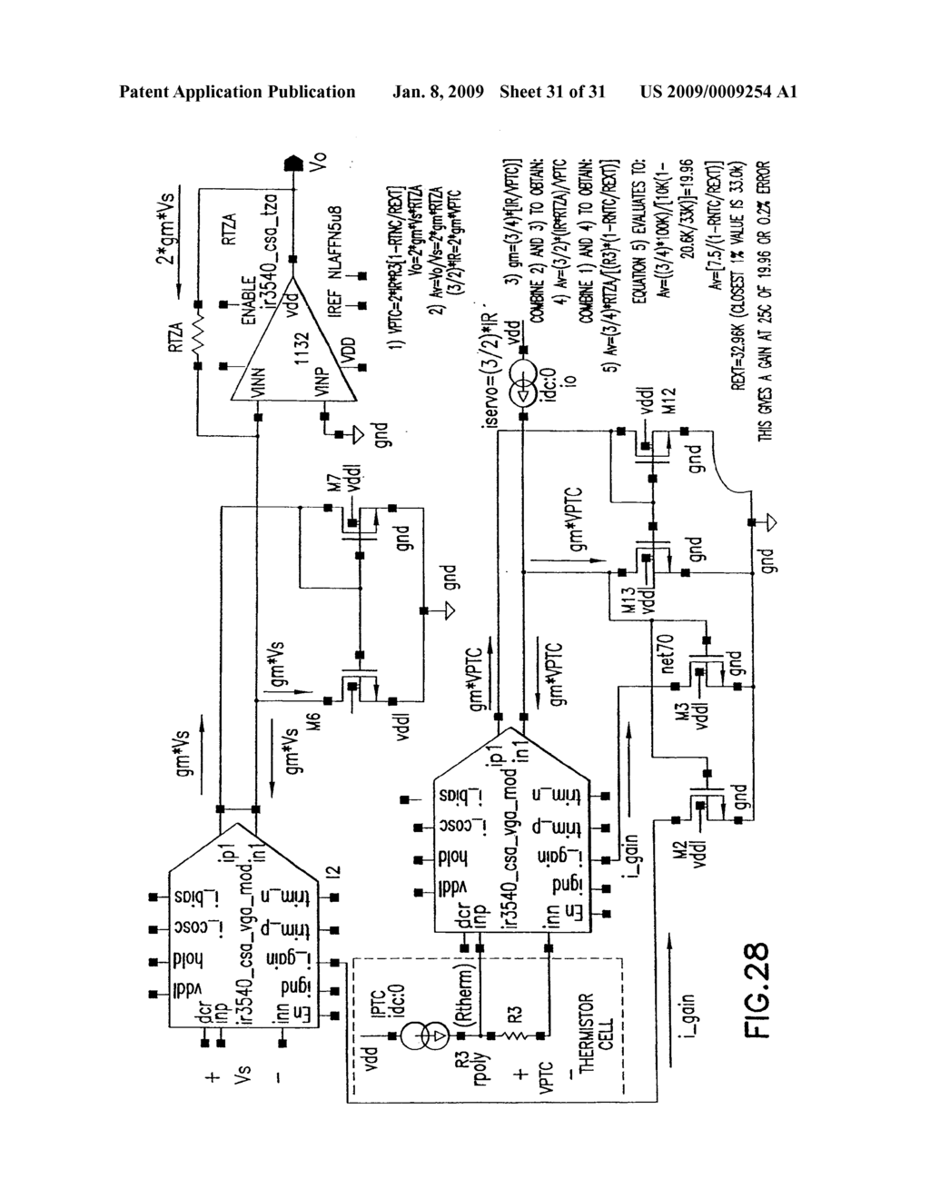 CURRENT SENSE AMPLIFIER FOR VOLTAGE CONVERTER - diagram, schematic, and image 32