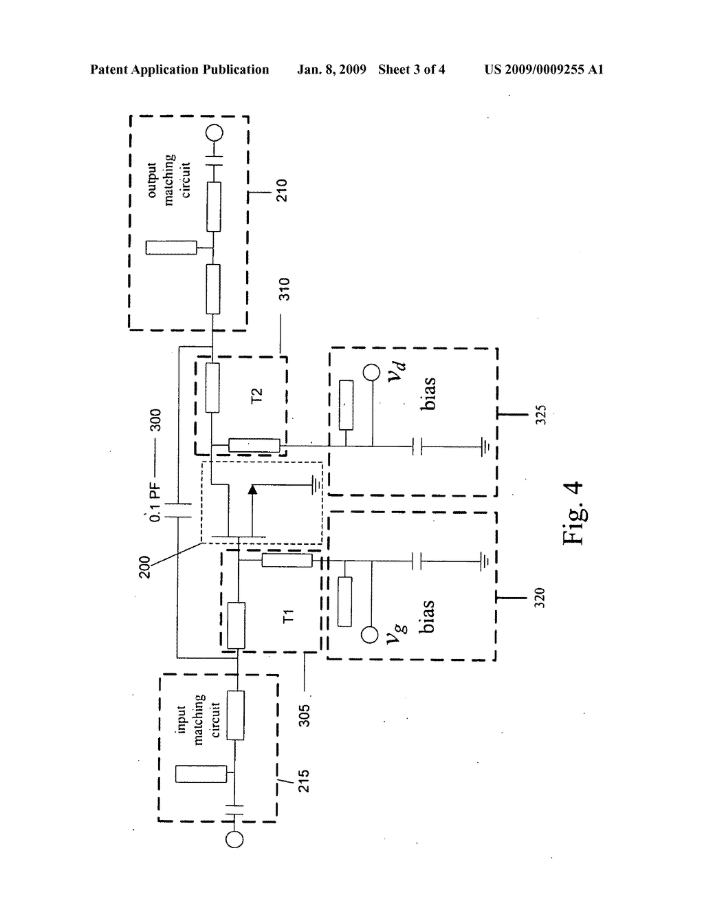 Unilateral feedback power amplifier and method for realizing the same - diagram, schematic, and image 04