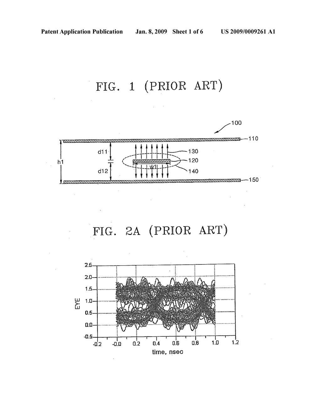 Printed circuit board having impedance-matched strip transmission line - diagram, schematic, and image 02