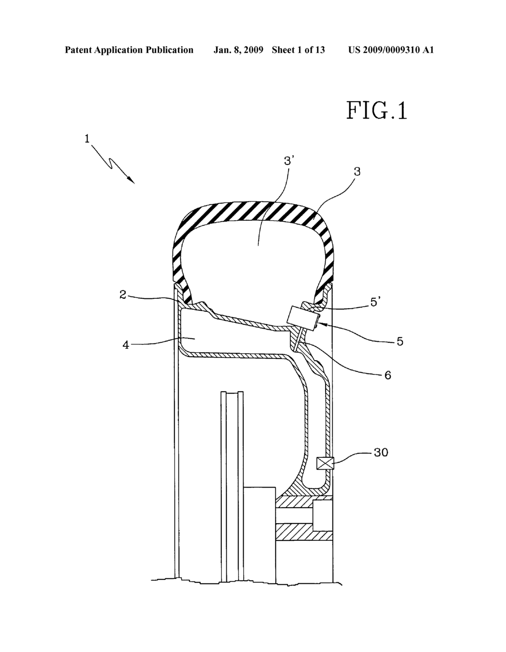 Wheel Having a Controlled Pressure and a Pressure Reservoir - diagram, schematic, and image 02