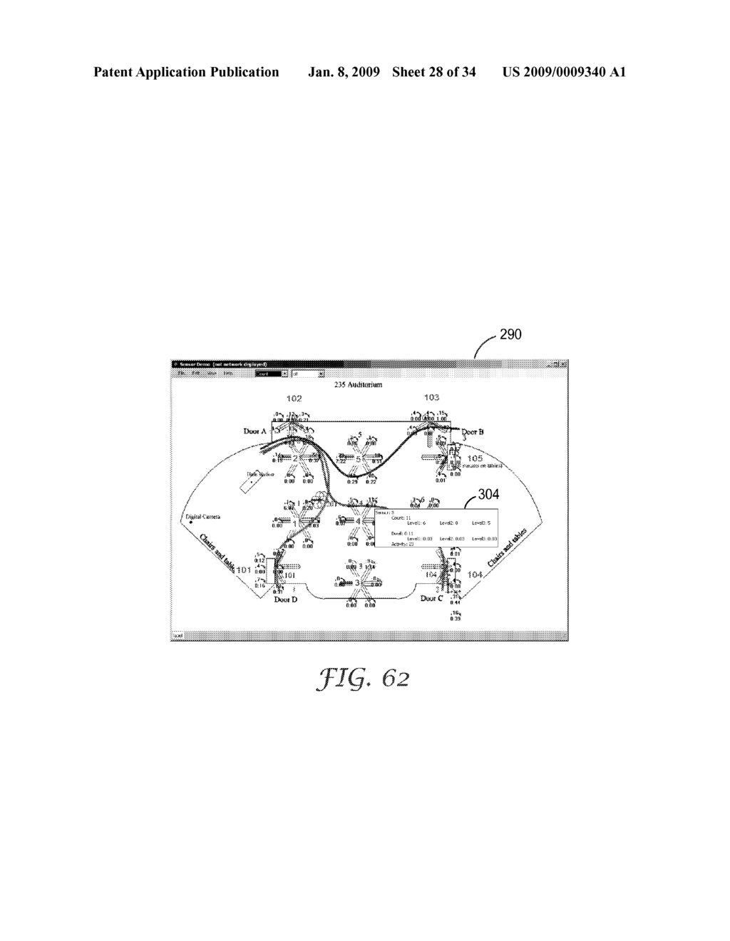 METHODS FOR PROVIDING SERVICES AND INFORMATION BASED UPON DATA COLLECTED VIA WIRELESS NETWORK SENSORS - diagram, schematic, and image 29