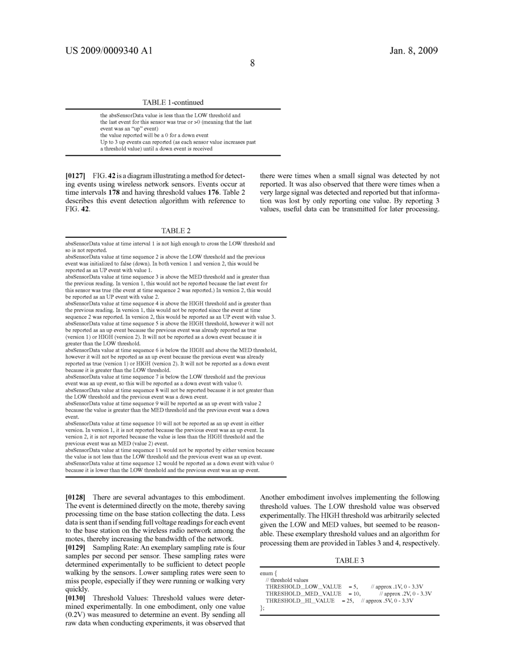 METHODS FOR PROVIDING SERVICES AND INFORMATION BASED UPON DATA COLLECTED VIA WIRELESS NETWORK SENSORS - diagram, schematic, and image 43