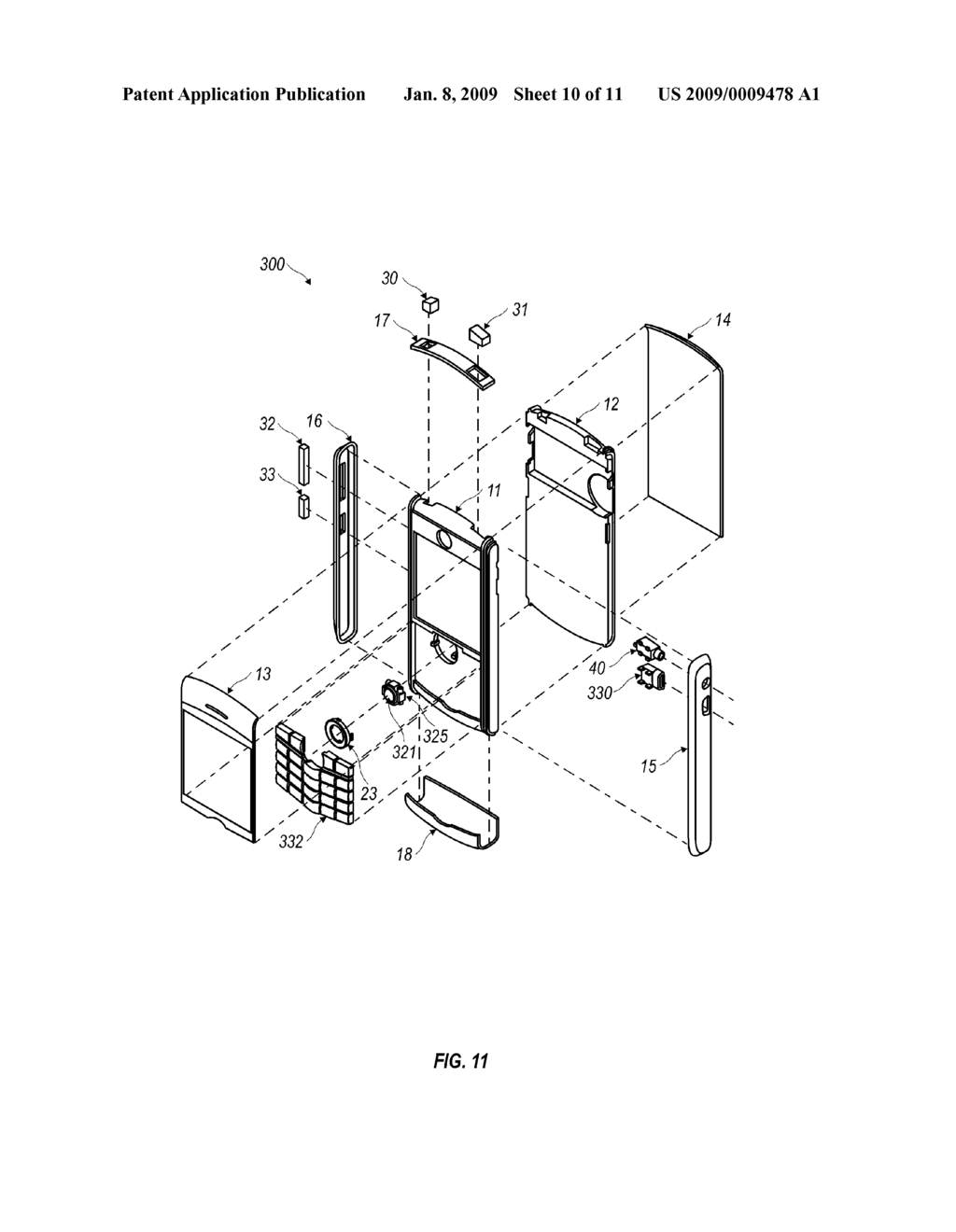 CONTROLLING USER INPUT DEVICES BASED UPON DETECTED ATTITUDE OF A HANDHELD ELECTRONIC DEVICE - diagram, schematic, and image 11