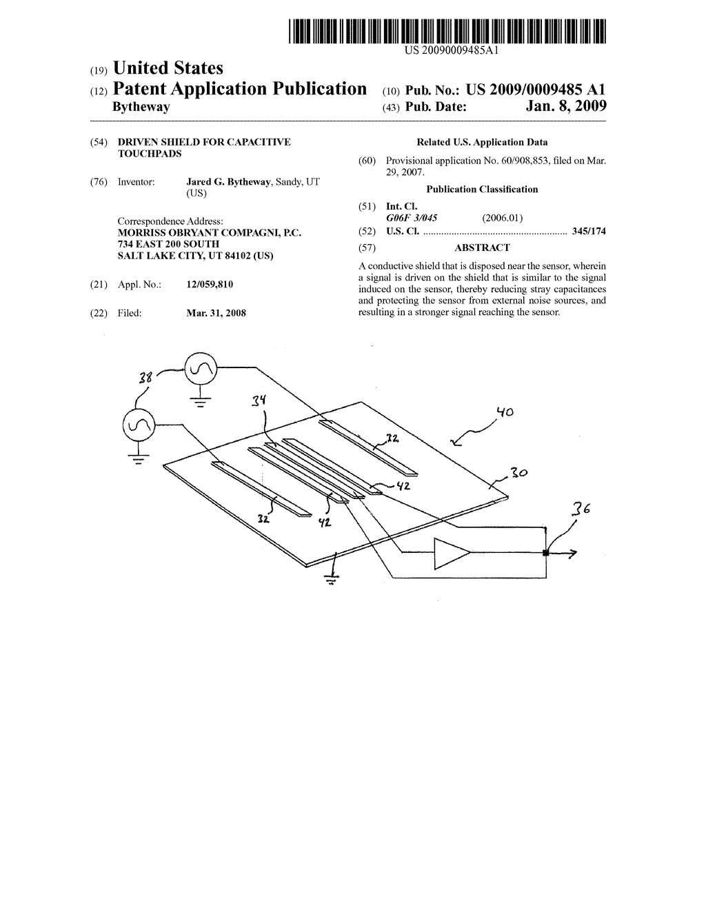 DRIVEN SHIELD FOR CAPACITIVE TOUCHPADS - diagram, schematic, and image 01