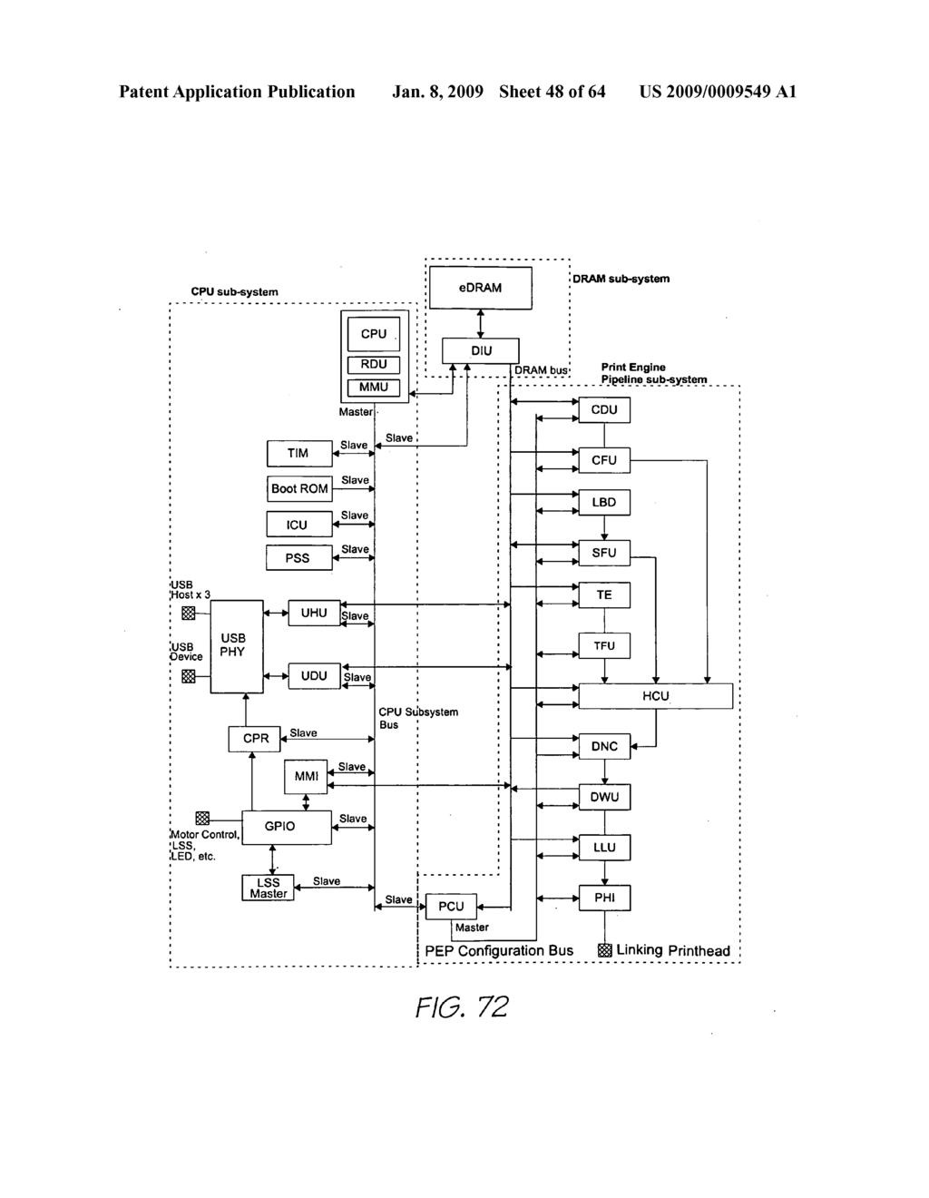 PRINTHEAD HAVING GROUPED NOZZLE FIRING - diagram, schematic, and image 49