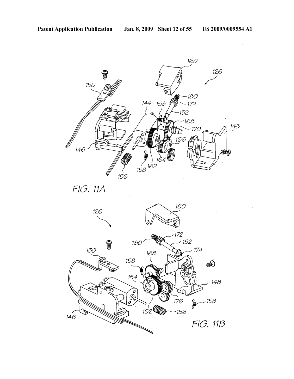 PRINT CRADLE ASSEMBLY FOR A PRINTHEAD CARTRIDGE - diagram, schematic, and image 13