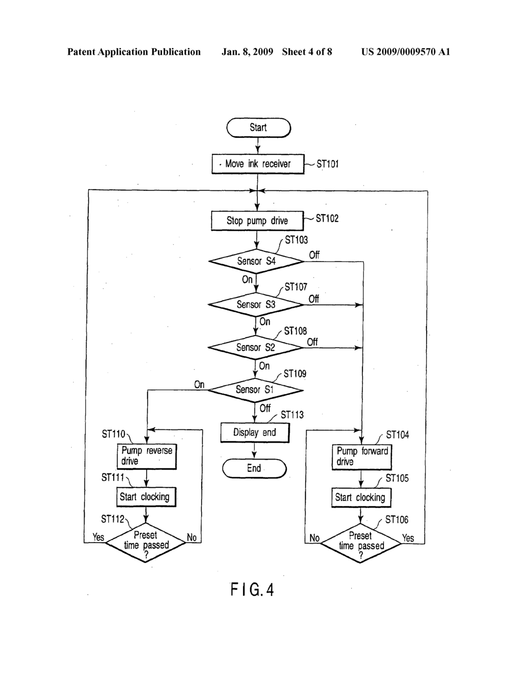 INK-JET RECORDING APPARATUS AND METHOD OF PREVENTING CLOGGING OF NOZZLE DISCHARGING INK - diagram, schematic, and image 05