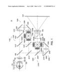 Projector diagram and image