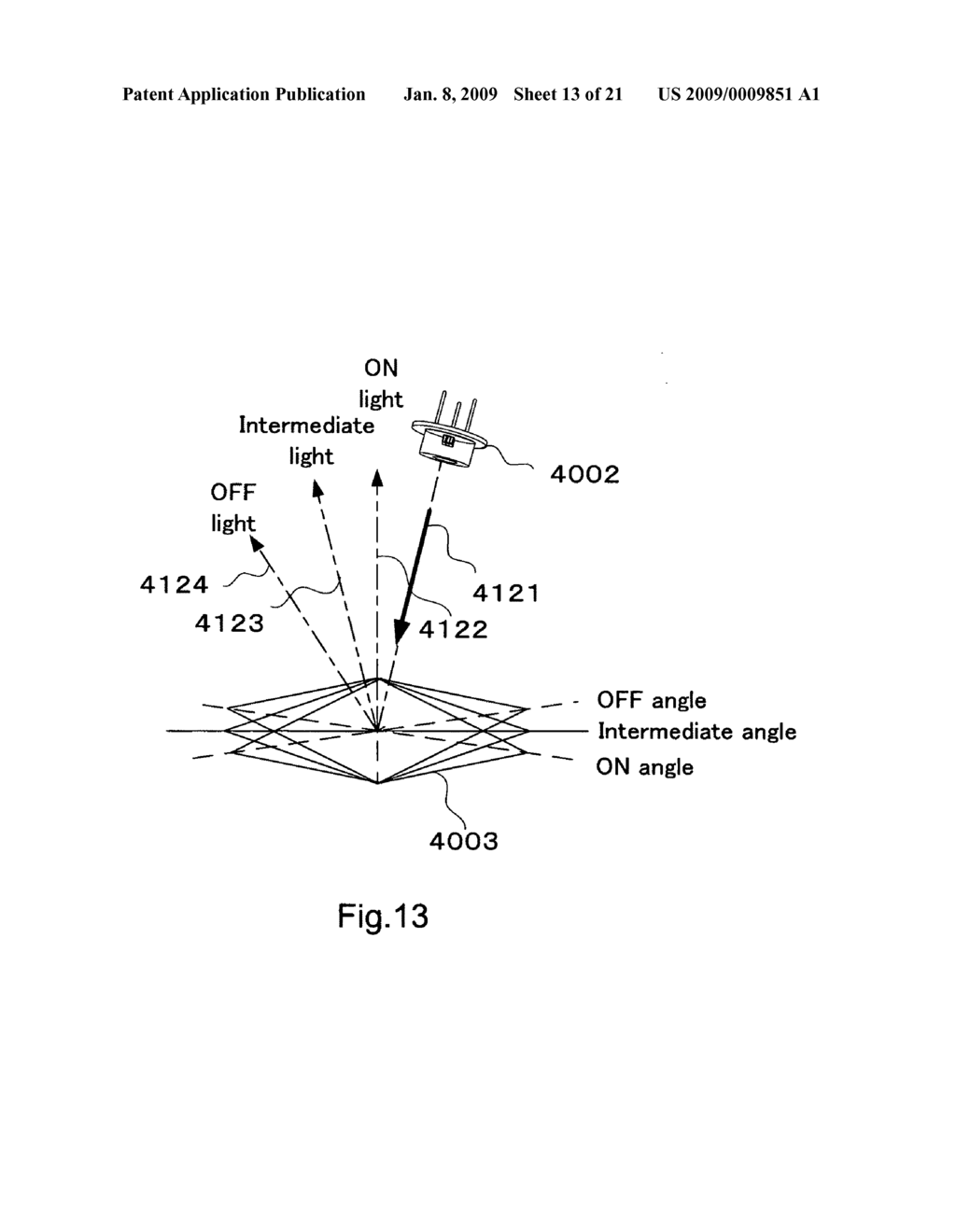 Projection apparatus with coherent light source - diagram, schematic, and image 14