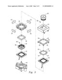 PROTECTING STRUCTURE FOR MOVABLE MECHANISM IN A MINIATURE LENS diagram and image