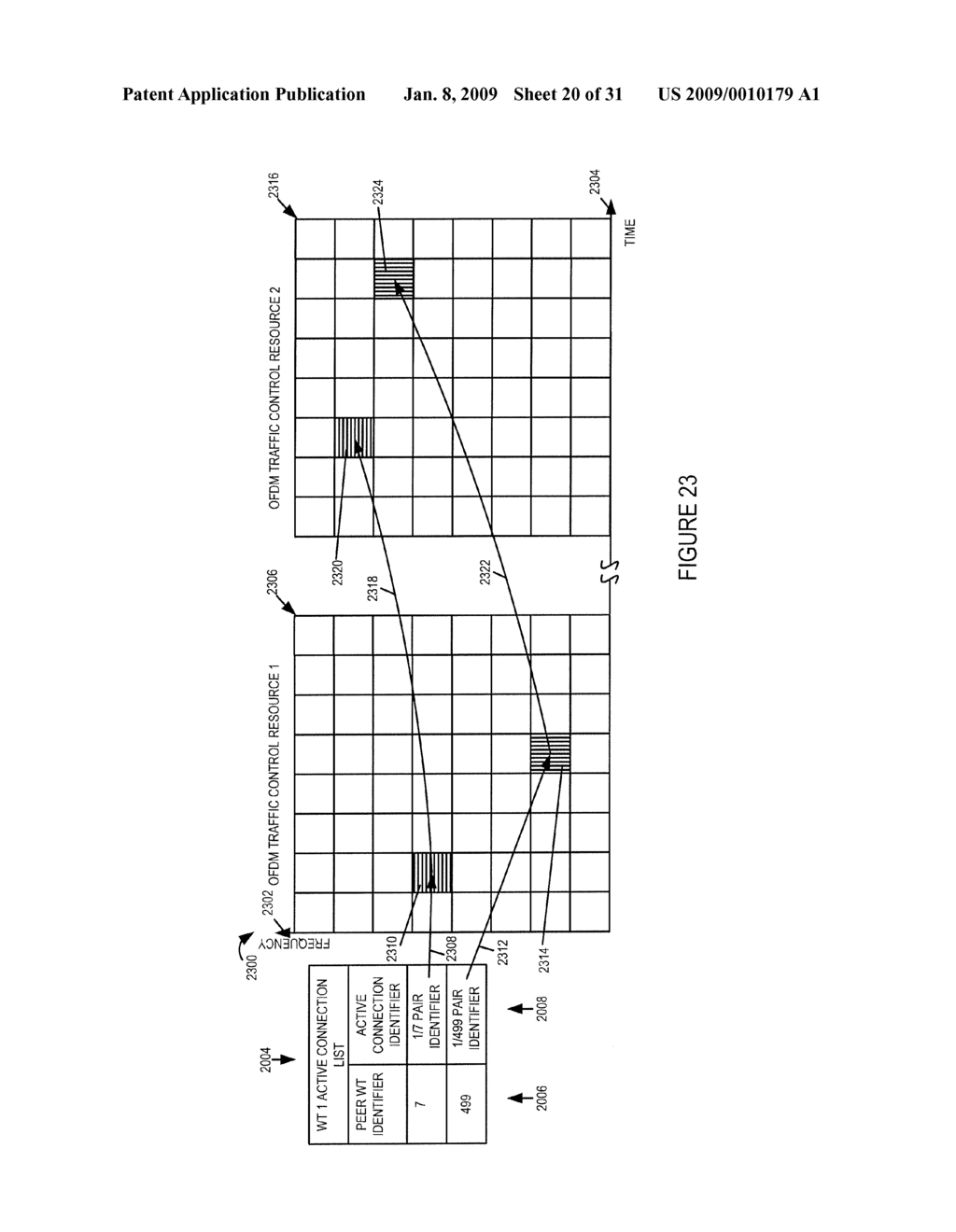 METHODS AND APPARATUS SUPPORTING TRAFFIC SIGNALING IN PEER TO PEER COMMUNICATIONS - diagram, schematic, and image 21