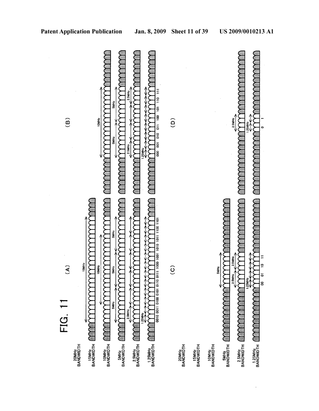 Mobile Station Device, Base Station Device, Mobile Station Device Operating Frequency Band Mapping Method, Location Management Device, Mobile Station Device Location Registration Method, Paging Method, and Program for Executing the Same and Recording Medium - diagram, schematic, and image 12