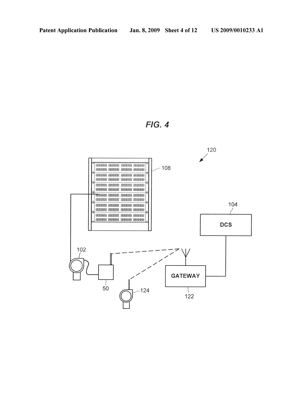 Wireless Gateway in a Process Control Environment Supporting a Wireless Communication Protocol - diagram, schematic, and image 05